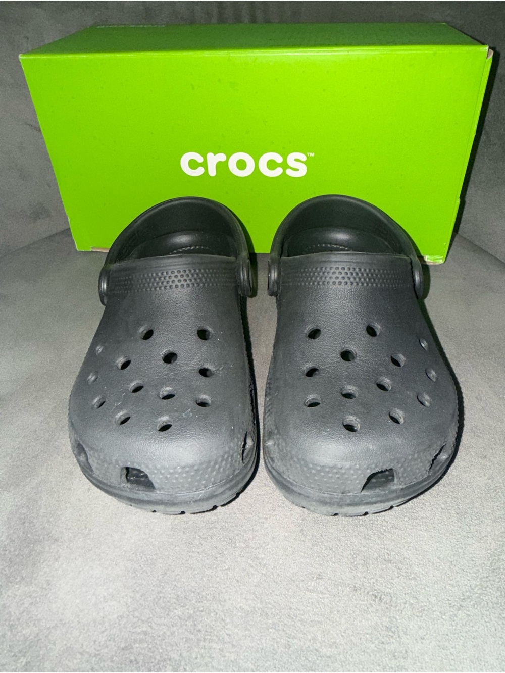 GUC | Toddler size 10 | CROCS Classic Clog in Black